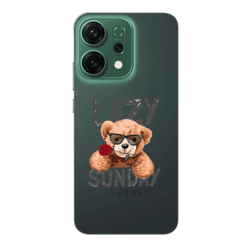 Oppo RENO 14 Lazy sunday Transparent Silicone TPU Θήκη